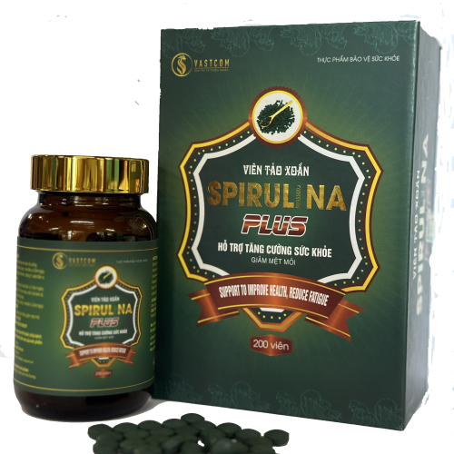  Thực phẩm bảo vệ sức khỏe VIÊN TẢO XOẮN SPIRULINA PLUS (T)