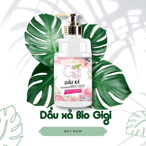 Dầu Xả BIO GIGI 500ml - chai tròn trắng