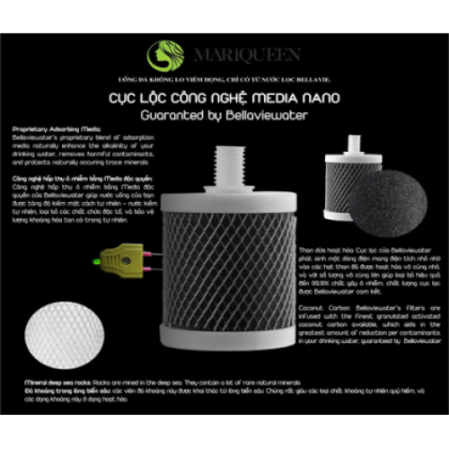 Lõi lọc Bình lọc nước kiềm tự nhiên 